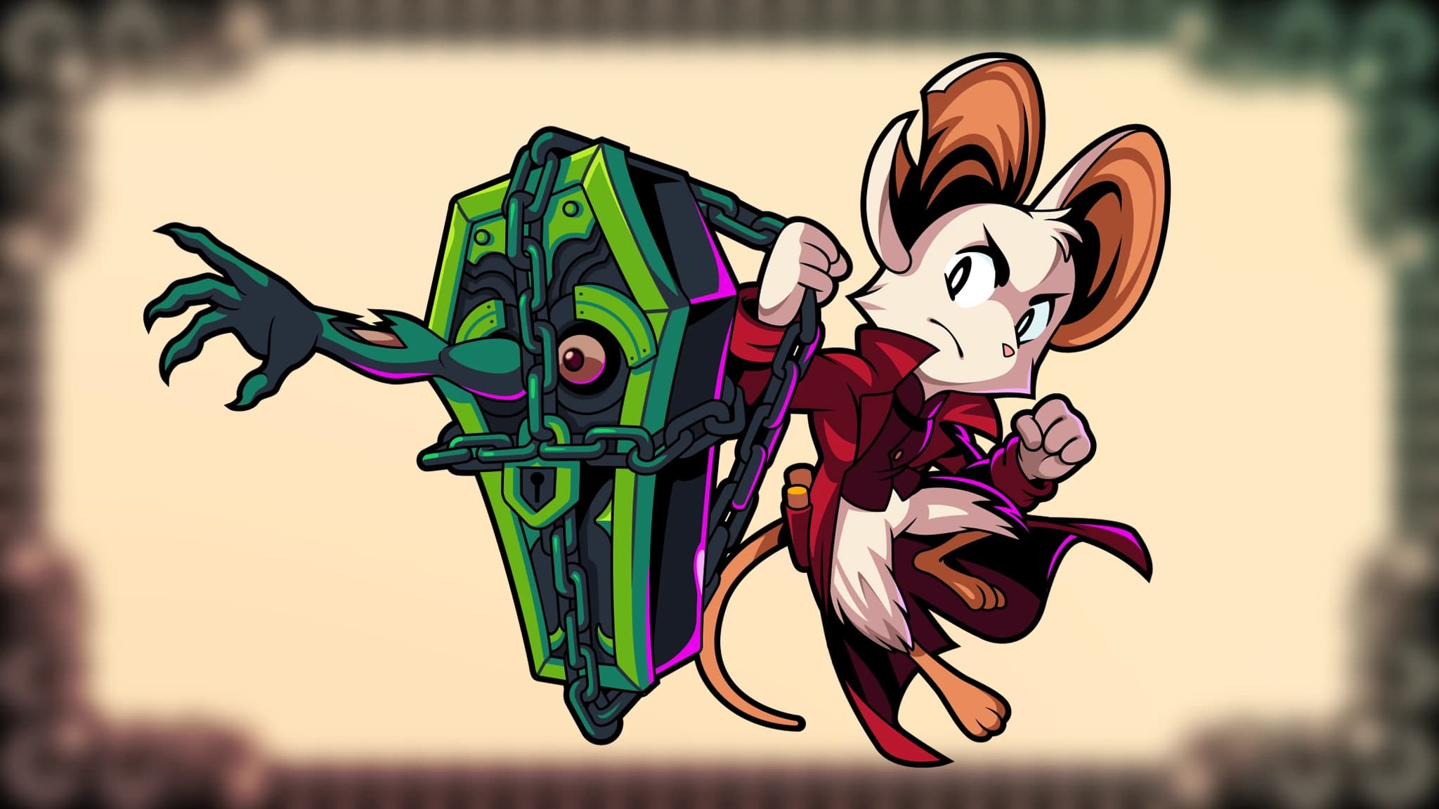 Hollower's Shield weapon art from Mina the Hollower