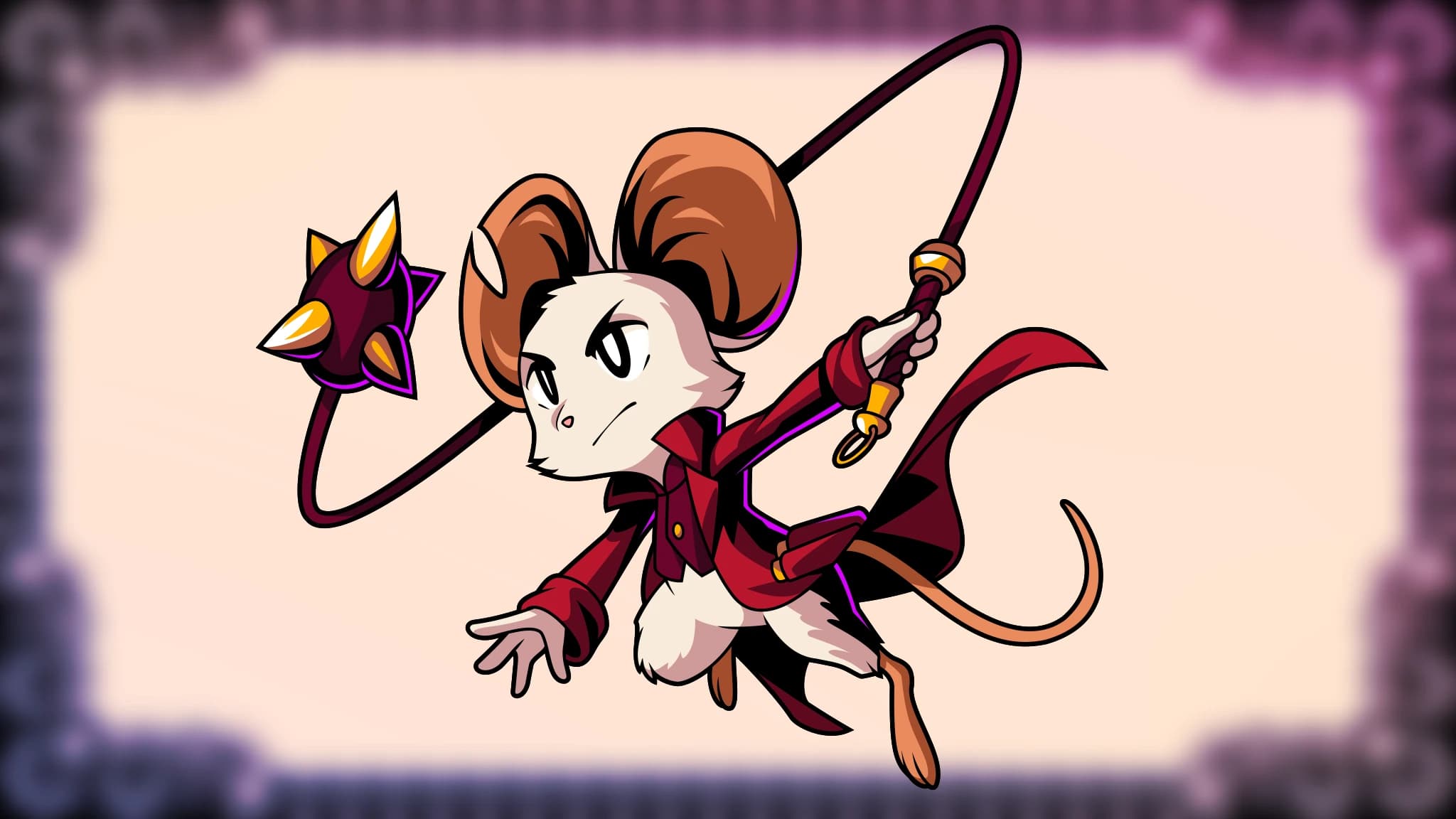 Nightstar weapon art from Mina the Hollower