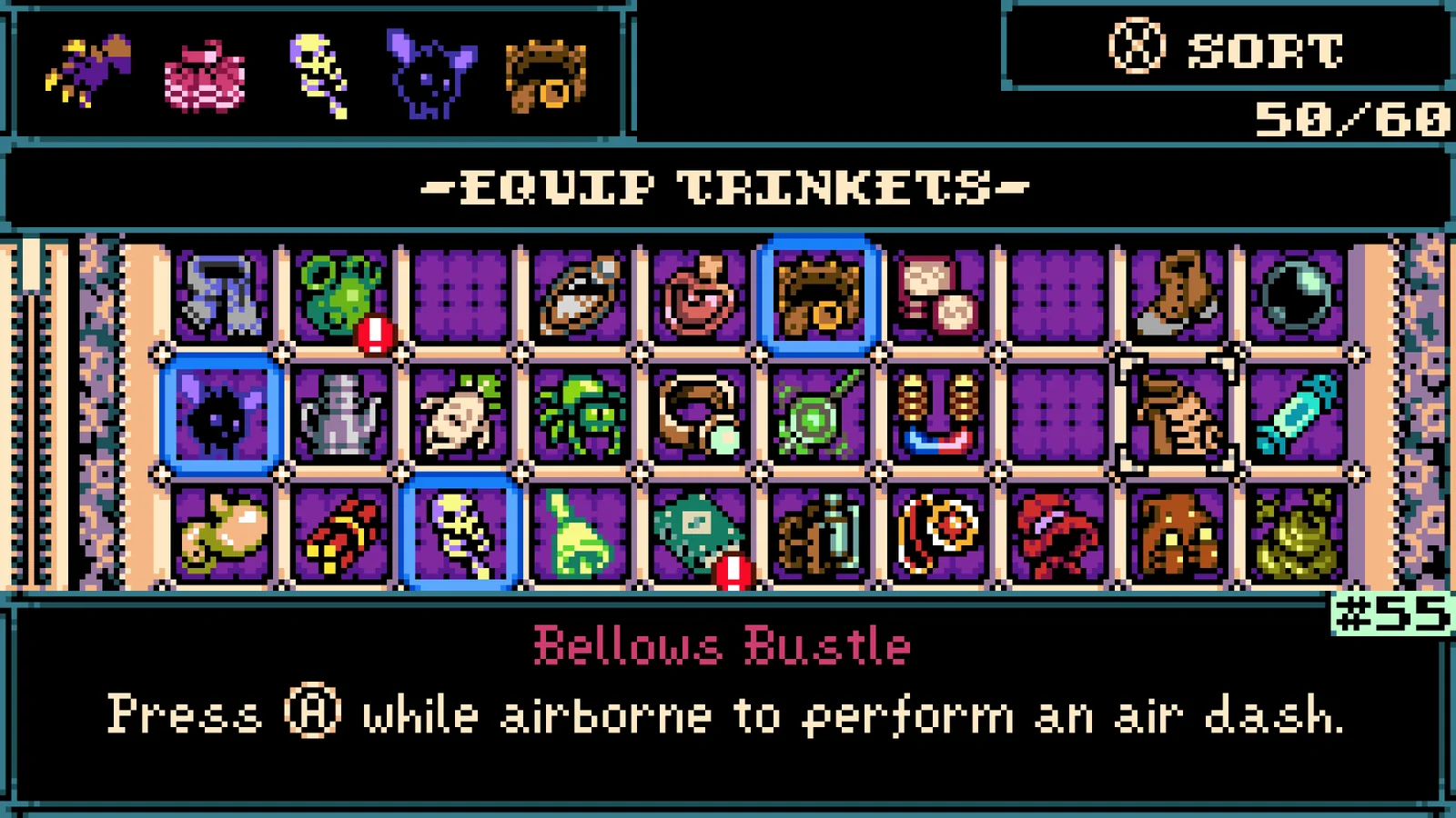Mina the Hollower best trinkets guide